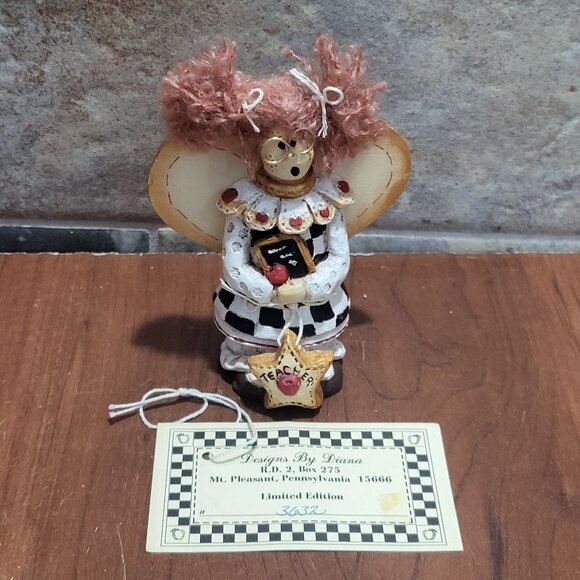 Designs by Diana 3632 Angel Teacher Figurine Collectable Sculpture Handcrafted - Picture 1 of 12